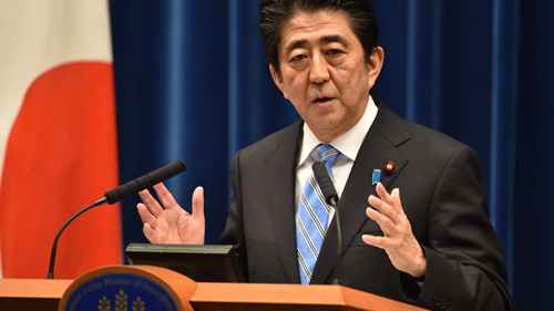 Thủ tướng Nhật Shinzo Abe.