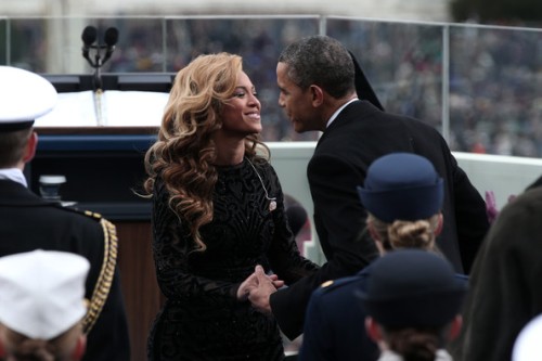 Beyonce thể hiện đẳng cấp trong buổi biểu diễn mừng chiến thắng Obama