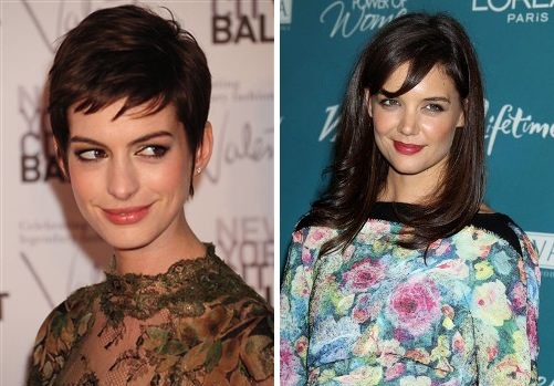 Anne Hathaway bị "tố" ghét cay, ghét đắng Katie Holmes