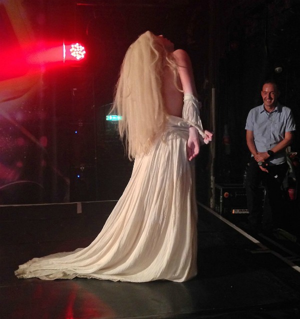 Lady Gaga stripped off her clothes while performing at a gay bar 1