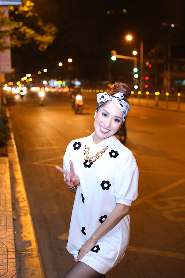 Những hình ảnh mới nhất của Khánh Thi trên phố sau đêm thi tối 7.12 của chương trình Got To Dance 2
