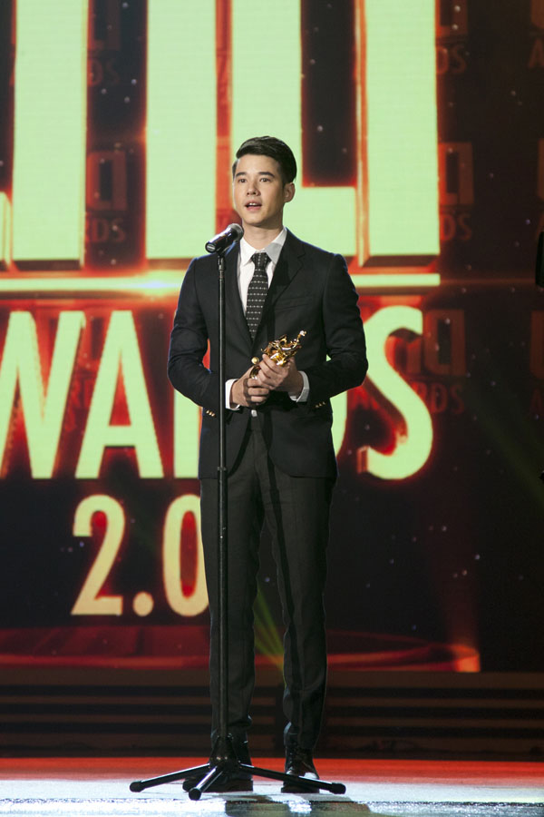Chàng hotboy Thái Lan cũng được vinh danh tại giải thưởng này