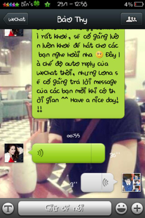 Nghi &aacute;n Bảo Thy l&agrave; gương mặt đại diện của WeChat tại Việt Nam