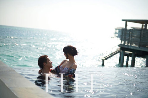Sunye nhóm Wonder Girls tung ảnh cưới hạnh phúc ở đảo thiên đường