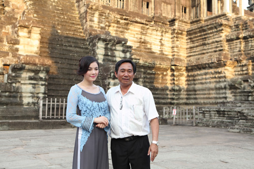 Lý Nhã Kỳ quảng bá du lịch Campuchia 4