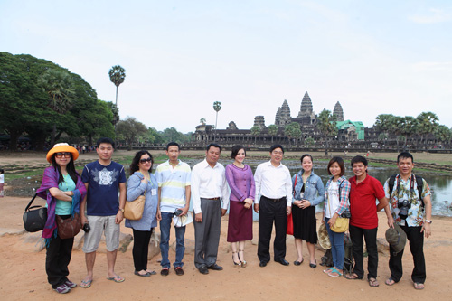 Lý Nhã Kỳ quảng bá du lịch Campuchia 7