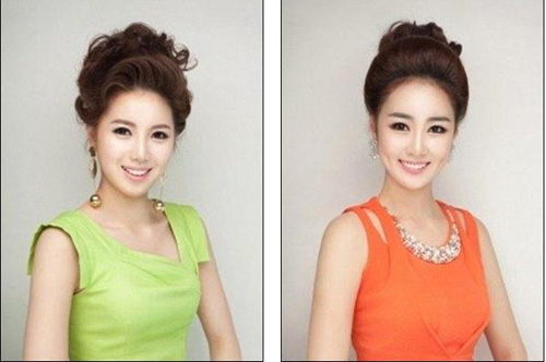 Có thể thấy sự giống nhau như giọt nước của các cặp thí sinh Hoa hậu Hàn Quốc 2013 2