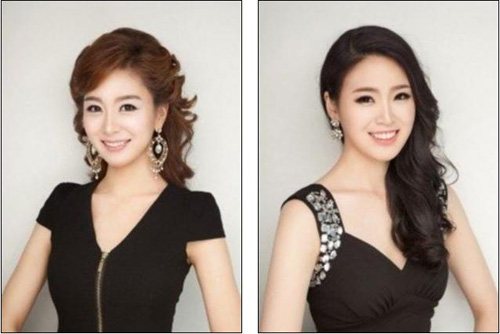 Có thể thấy sự giống nhau như giọt nước của các cặp thí sinh Hoa hậu Hàn Quốc 2013 3