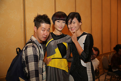 Hoa hậu Ngọc Hân khoe tài thiết kế tại Tuần lễ thời trang thu đông 2013 6