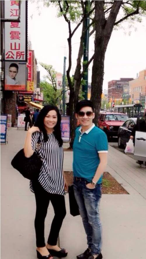 Phương Thanh cùng Quang Hà nhí nhảnh trên đường phố Canada 6