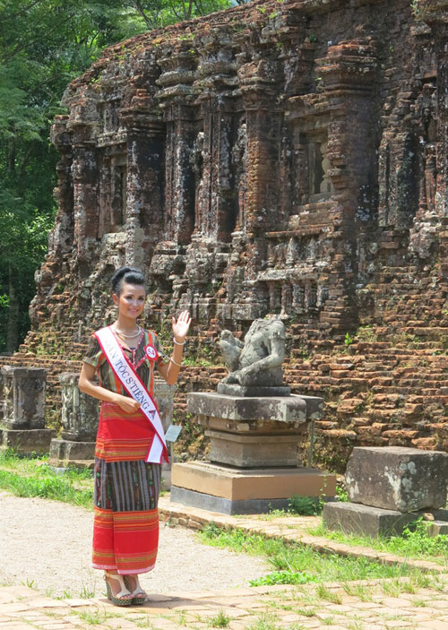 Hoa hậu các dân tộc Việt Nam quảng bá di sản thế giới 18