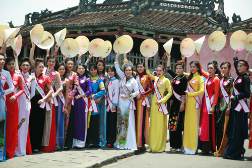 Hoa hậu các dân tộc Việt Nam quảng bá di sản thế giới 5