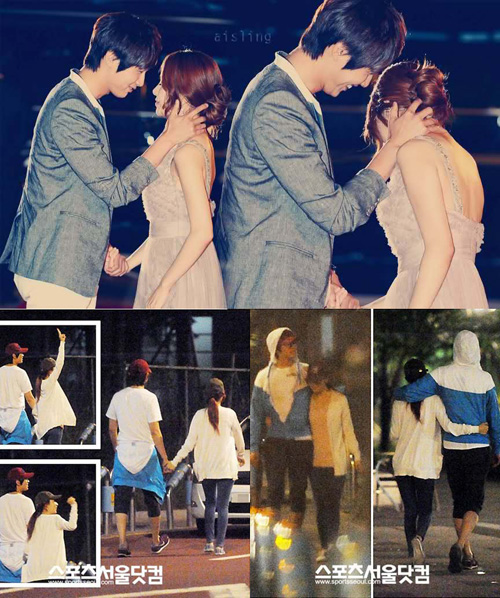 Tháng 6.2012, cặp diễn viên Ji Hyun Wo và Yoo In Na bất ngờ công khai chuyện tình yêu khiến nhiều fan ngã ngửa. Trang Sports Seoul đã chụp lại được những hàng loạt bức ảnh hai ngôi sao này hẹn hò ở một công viên gần nhà của Yoo In Na. Được biết, cả hai quen nhau hồi đầu năm ngoái trong một lần cùng đóng phim