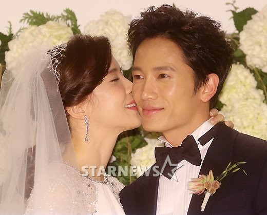 Lãng mạn đám cưới của Lee Bo Young và Ji Sung 3