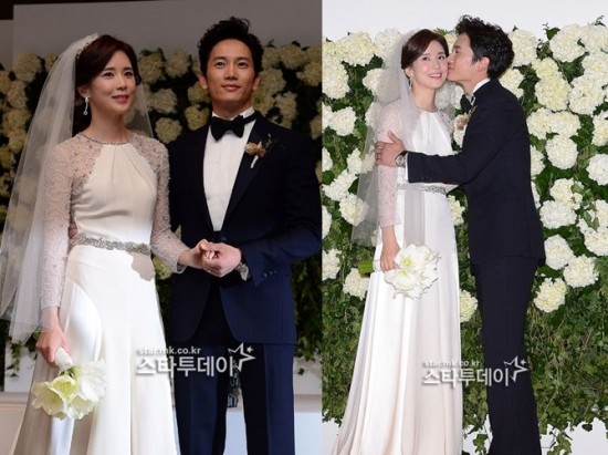 Lãng mạn đám cưới của Lee Bo Young và Ji Sung 4