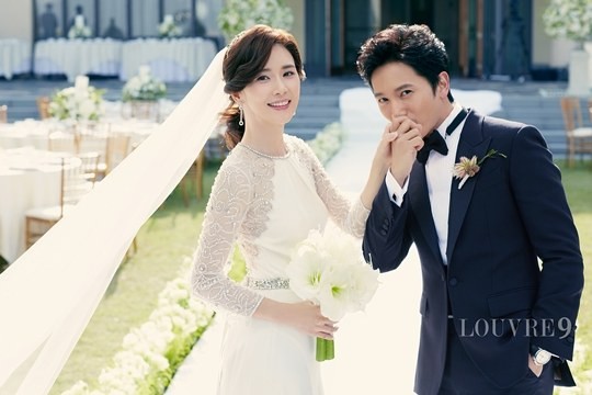 Lãng mạn đám cưới của Lee Bo Young và Ji Sung 8