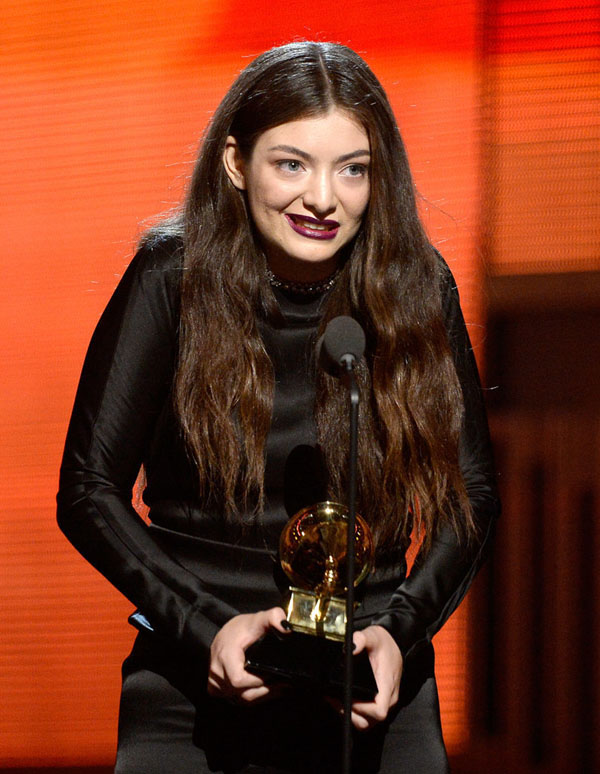 Lorde lại vượt mặt đàn anh đàn chị trong Grammy 2014 3