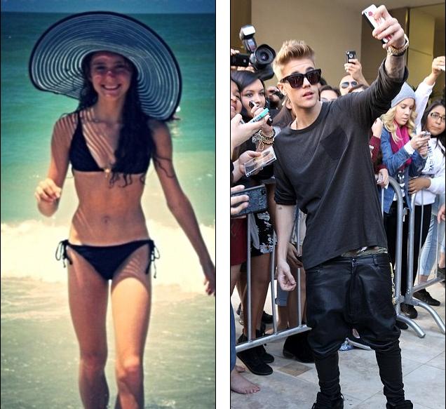 Người đẹp 17 tuổi Katherine Gazda được cho là đang hẹn hò với Justin Bieber