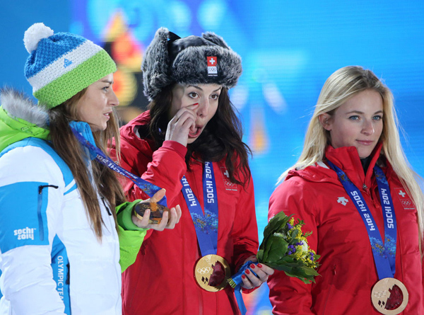 Sao thể thao khóc như mưa ở Olympic Sochi 2014 2