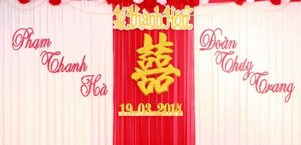 Sáng nay đám cưới Nhạc sỹ Phạm Thanh Hà và ca sỹ Đoàn Thúy Trang đã chính thức diễn ra tại Hà Nội