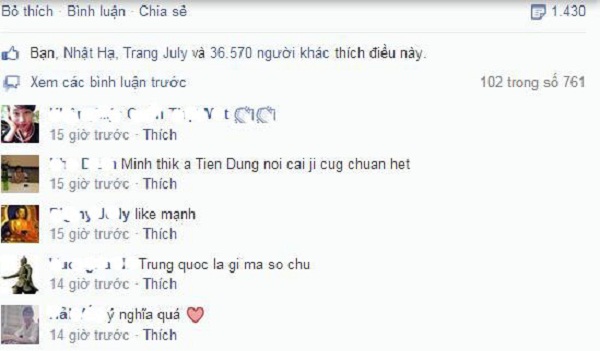 Fanpage của giáo sư Xoay trở nên rộn ràng với chia sẻ mới nhất về Biển Đông