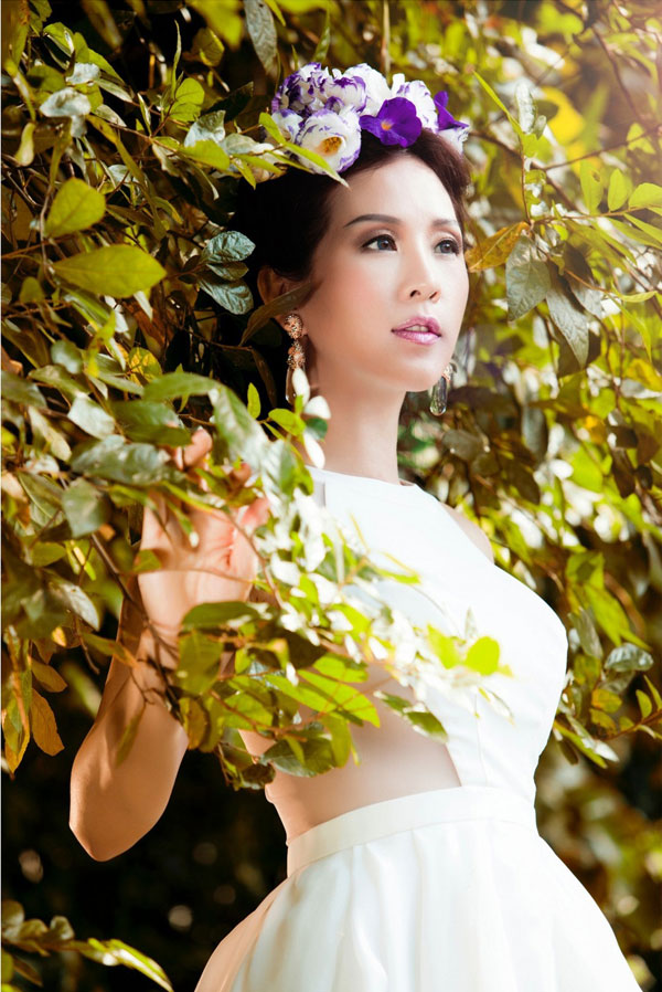 Hoa hậu Thu Hoài hóa “nàng thơ” của Công Trí
