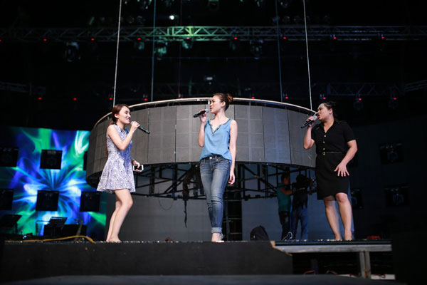 Vietnam Idol: Mỹ Tâm ‘tam ca’ cùng Minh Thùy và Nhật Thủy 1