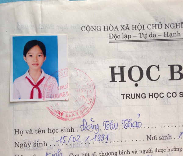 Hoa hậu Đặng Thu Thảo khoe ảnh thẻ xinh như thiên thần 1