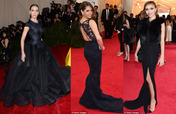 Sao đụng hàng chan chát tại thảm đỏ Met Gala 2014 1