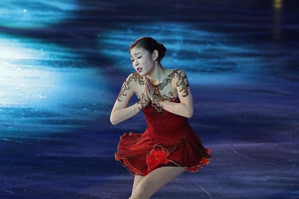 Kim Yuna nức nở chia tay sân băng 1