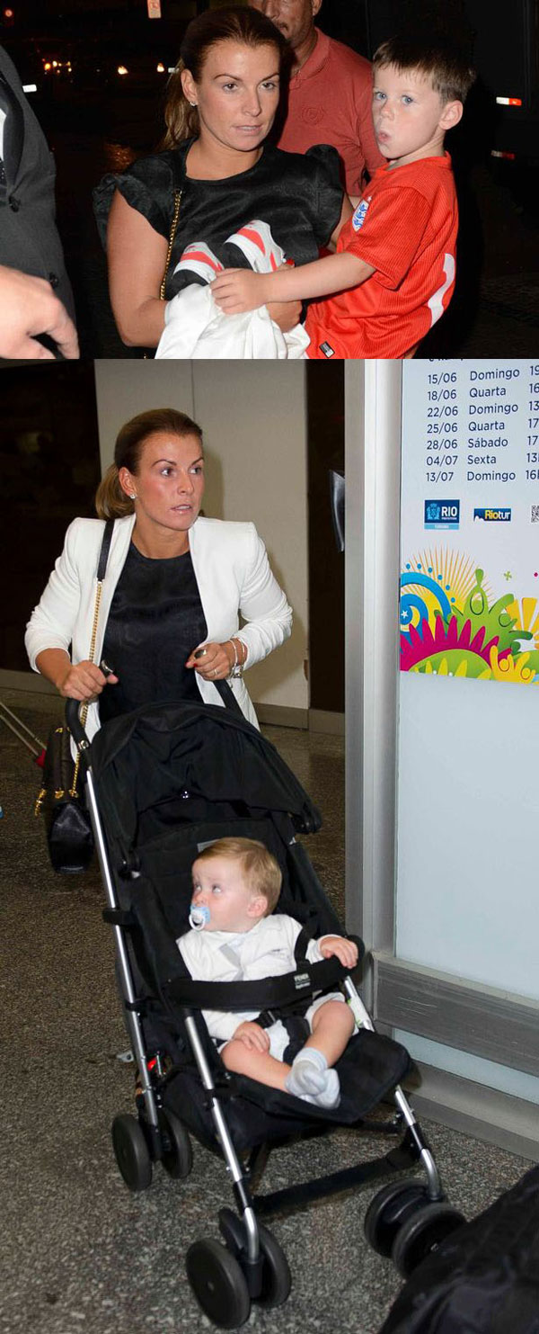 Mẹ con Coleen Rooney dắt díu sang Brazil cổ vũ chồng 3