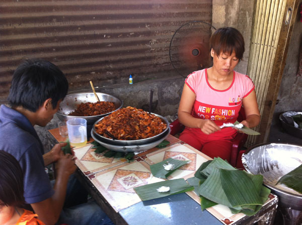 Làng bánh lọc siêu ngon ở Huế 8