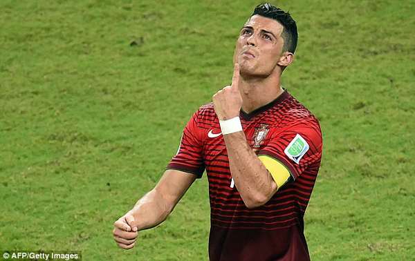 Cristiano Ronaldo giành hợp đồng 14 triệu bảng nhờ World Cup 2