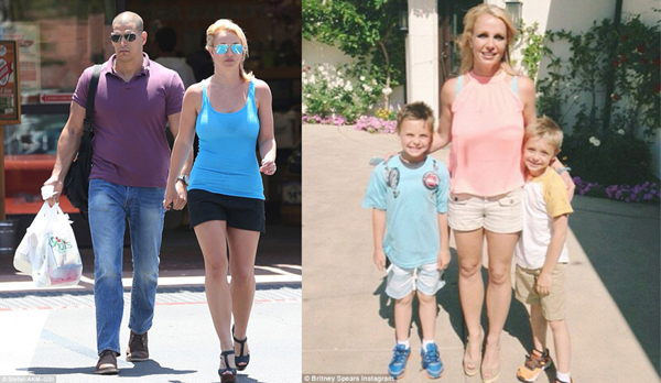 Britney Spears tung tăng bên người tình bác tin chia tay 2