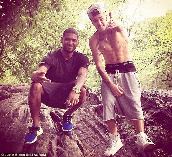 Usher bênh Justin Bieber trước sóng gió scandal  2