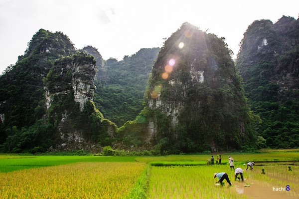 Cung đường qua thung lũng đá vôi tại Hữu Lũng, Lạng Sơn tuyệt đẹp 4