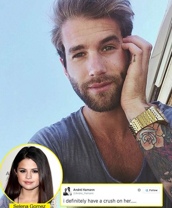 Andre Hamann xác nhận phải lòng Selena Gomez