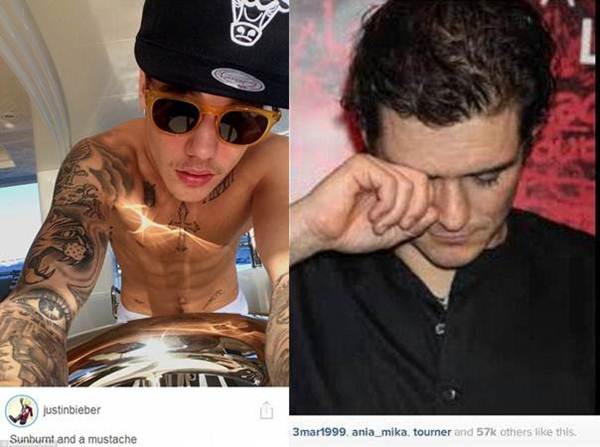 Sau ẩu đả, Justin Bieber tung ảnh chế giễu Orlando Bloom