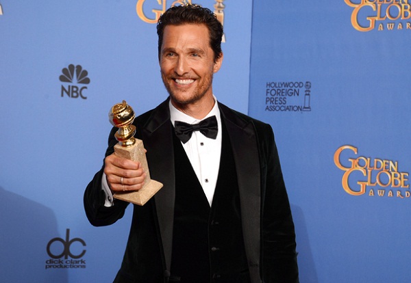 Matthew McConaughey không dùng lăn khử mùi vì không thích mùi lạ - Ảnh: Reuters