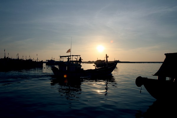 Bình minh trên đảo Lý Sơn