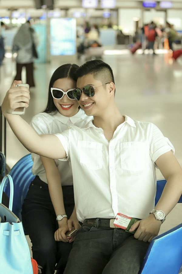 Vừa đoạt giải Hoa hậu người Việt thế giới 2014, Tường Vy hứa hẹn sẽ tỏa sáng trong thời gian tới với nhan sắc rạng rỡ và thu hút