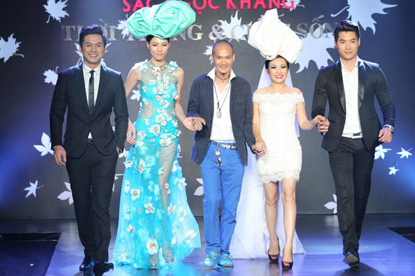 Ca sĩ Phương Thanh chân ngắn vẫn tự tin catwalk 5