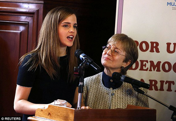 Emma Watson tự tin làm Đại sứ thiện chí LHQ