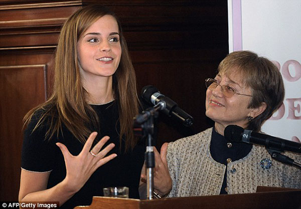 Emma Watson tự tin làm Đại sứ thiện chí LHQ