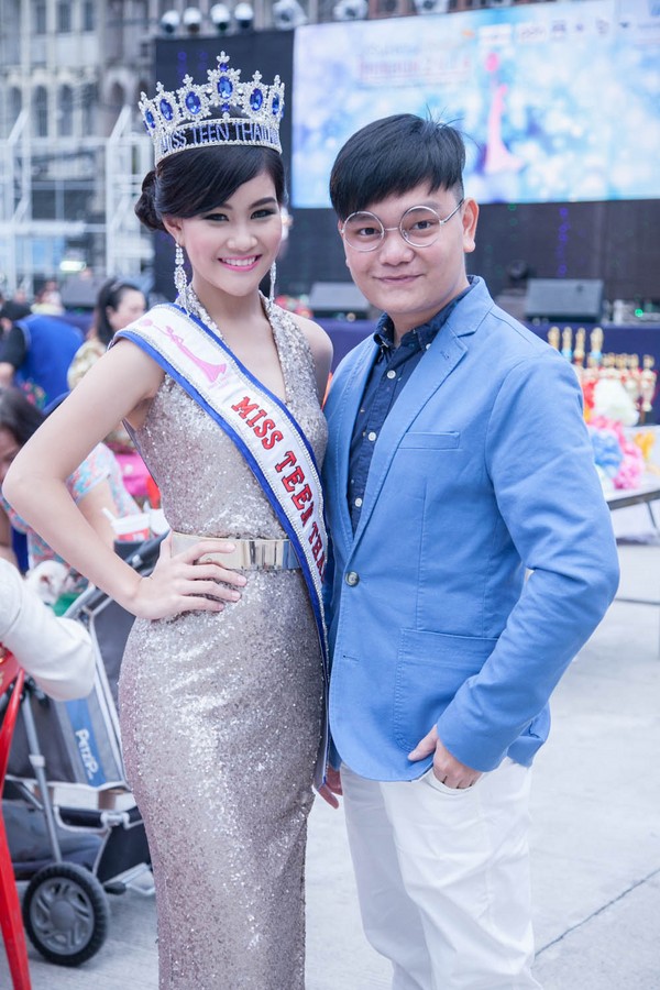 Trịnh Tú Trung làm giám khảo cuộc thi nhan sắc lớn tại Thái Lan 3