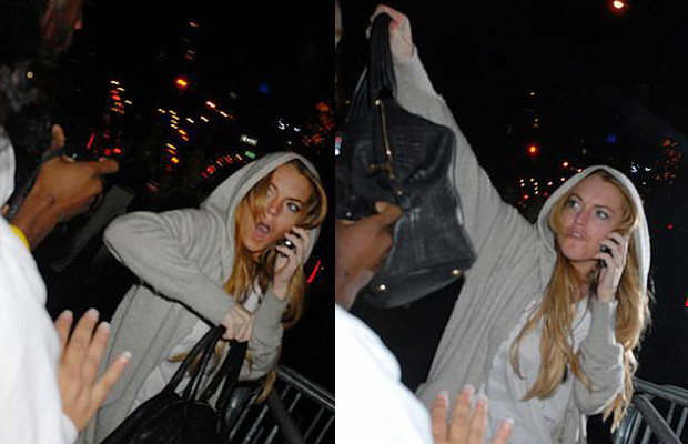  Lindsay Lohan - Điểm danh sao máu mặt thích đánh paparazzi