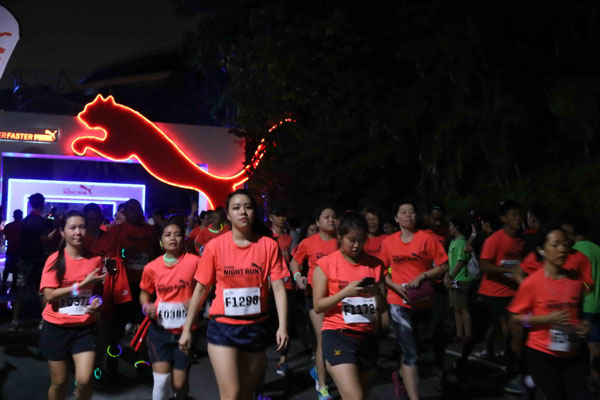 Sao Singapore hội tụ tại Puma Night Run 11