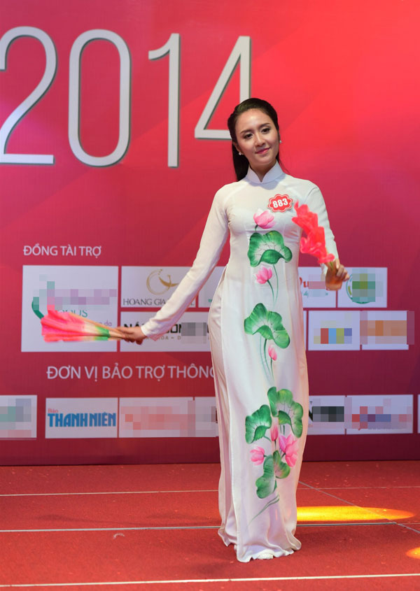 Ngắm thí sinh Hoa hậu Việt Nam 2014 thi thố tài năng 10