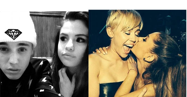 Ảnh của Justin Bieber và Miley Cyrus cũng nằm trong top 3 ảnh được yêu thích nhất trên Instagram 2014 