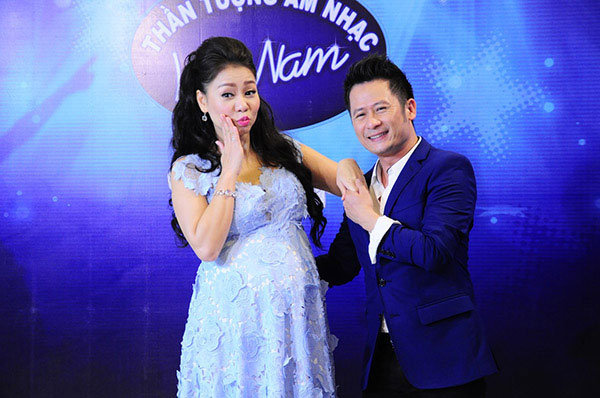 Vietnam Idol: Thu Minh khệ nệ bụng bầu cười tít mắt vì được Bằng Kiều, Thanh Bùi chăm sóc 4